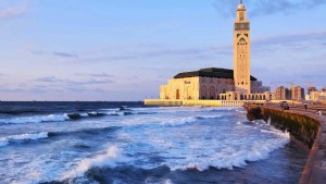 la grande mosquée Hassan II de Casablanca